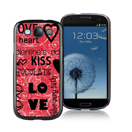 Valentine Kiss Love Samsung Galaxy S3 9300 Cases CWJ